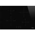 Smeg Piano Cottura Si2741d A Induzione 4 Zone Da 75 Cm Cottura Colore Nero