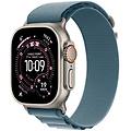 APPLE watch ultra 3 gps + cellular 49 mm cassa in titanio naturale alpine loop azzurro medio