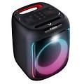 set karaoke fire 12 tws black 60w 116112 bk bluetooth usb aux card reader jack 6 3mm