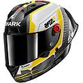 casco aeron gp replica fernandez carbon / bianco / giallo nero giallo bianco xl