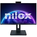 NILOX webcam nxm24regweb01 23 8'' 1080p 75hz ips con altoparlanti regolazione dell'altezza vesa