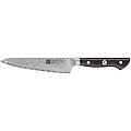 tanrei coltello chef compact liscio 14 cm marrone