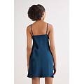 sottoveste in seta luxury dreams donna blu taglia l