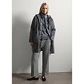 - giacca grigia imbottita con zip donna grigio taglia xs