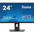 prolite xub2493hs-b6 23 8 led ips fullhd 100hz altoparlanti regolabili in altezza