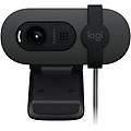 brio 105 webcam professionale full hd 1080p con correzione automatica illuminazione usb-a