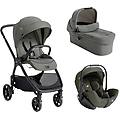 trio passeggino valora ramble xl e i-level pro evergreen evergreen