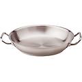 pentole tegame in acciao inox per induzione con due maniglie diam. 32cm