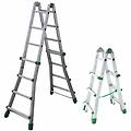 eurobriko 16 bk/2 2x8 gradini 4 m scala in alluminio telescopica altezza stimata operativa 4. 90 m