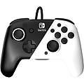 gamepad faceoff deluxe audio wired controller per nintendo switch