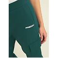 pantaloni sportivi in felpa con tasconi laterali dark sea donna large
