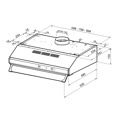 cappa filtrante ksec61xe3 inox nero