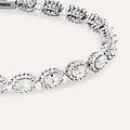 bracciale silver elegance argento cubic zirconia collezione silver elegance bianco