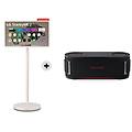 stanbyme 2 schermo super portatile da 27'' touchscreen webos + xboom bounce by will. i. am speaker