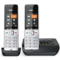 - comfort 500a duo telefono analogico /dect identificatore di chiamata nero argento