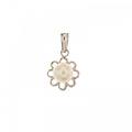 ciondolo oro bianco con perla 803321705513