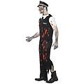 - costume da poliziotto zombie per uomo medium
