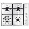 sr64s piano cottura acciaio inossidabile da incasso 60 cm gas 4 fornello(i)