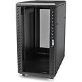 armadio server rack 18u include ruote e piedini di livellamento profondita' fino a 32''