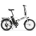 bicicletta elettrica urban ebike j1 pro 8 ah 36 v 250 w pieghevole led