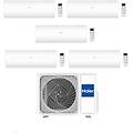 climatizzatore penta split pearl 7+7+7+7+7 con 5u90s2ss5fa inverter r-32 wi-fi classe a++/a+