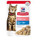 feline light adult 85 gr con pesce oceanico confezione da 12 pezzi cibo umido per gatti 1°