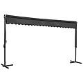 - tenda parasole con piedistallo 500x300 cm antracite