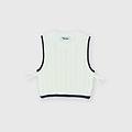 gilet in cotone da bambina bianco taglia 6
