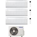 climatizzatore trial split windfree elite s2 7+7+7 btu con aj052txj3kg/eu inverter r-32 wi-fi classe
