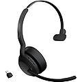 evolve2 55 cuffie wireless mono con tecnologia air comfort dongle usb-c ottimizzato per microsoft