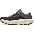 gel-trabuco 13 gtx w scarpe trail running donna dark green/pink 8 5 us