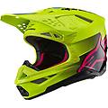 casco supertech s-m10 unite giallo fluo / nero / diva rosa glossy 2024 giallo alta visibilit&agrave;