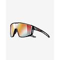 occhiali fury nero lucido rosso con lenti reactiv photochromic performance