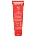 bee sun safe crema viso lenitiva hydra sensitive spf50+ 50ml