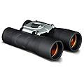 basic 10x25 binocolo tascabile con finitura in gomma zoom 10x25