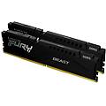 Kingston Technology Ram Fury Fury Beast 32 Gb Ddr5 6000 Mhz 2x 16 Gb Nero Intel 