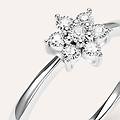 anello solitario sophia oro bianco diamante collezione sophia misura 58 oro bianco