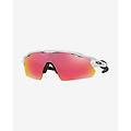 occhiali radar ev pitch polished white con lenti prizm baseball