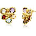 orecchini a lobo oro riflessi nf015or y