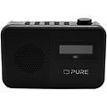 elan one2 radio portatile dab-fm con bluetooth 5. 1 nero carbone