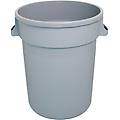contenitore per rifiuti rotondo grigio 0 ml 55x69 cm (&oslash;xh) grigio