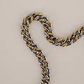 bracciale catena man code acciaio bicolore collezione man code bicolore