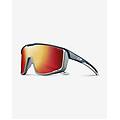 occhiali fury blu scuro grigio verdastro con lenti spectron 3 rosso