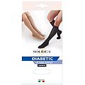by calzificio pinelli diabetic knee-high gambal. nero 4 xl