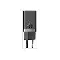 caricabatteria gan5 pro charger c+c 40w da max (20w+20w su entrambe le porte) nero