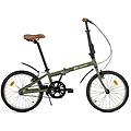 folding bicicletta pieghevole alluminio 20 verde