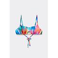 top canotta costume rainbow shades donna multicolore 4