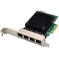 Digitus Scheda Di Rete A 4 Porte 2 5 Gigabit Ethernet Rj45 Pci Express Chipset R