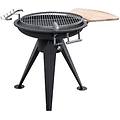 barbecue tripode round da giardino kit completo di 64 cm facile da montare e perfetto per grigliate