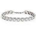 bracciale tennis donna argento 925 gioiello diamond brtntobbbz16